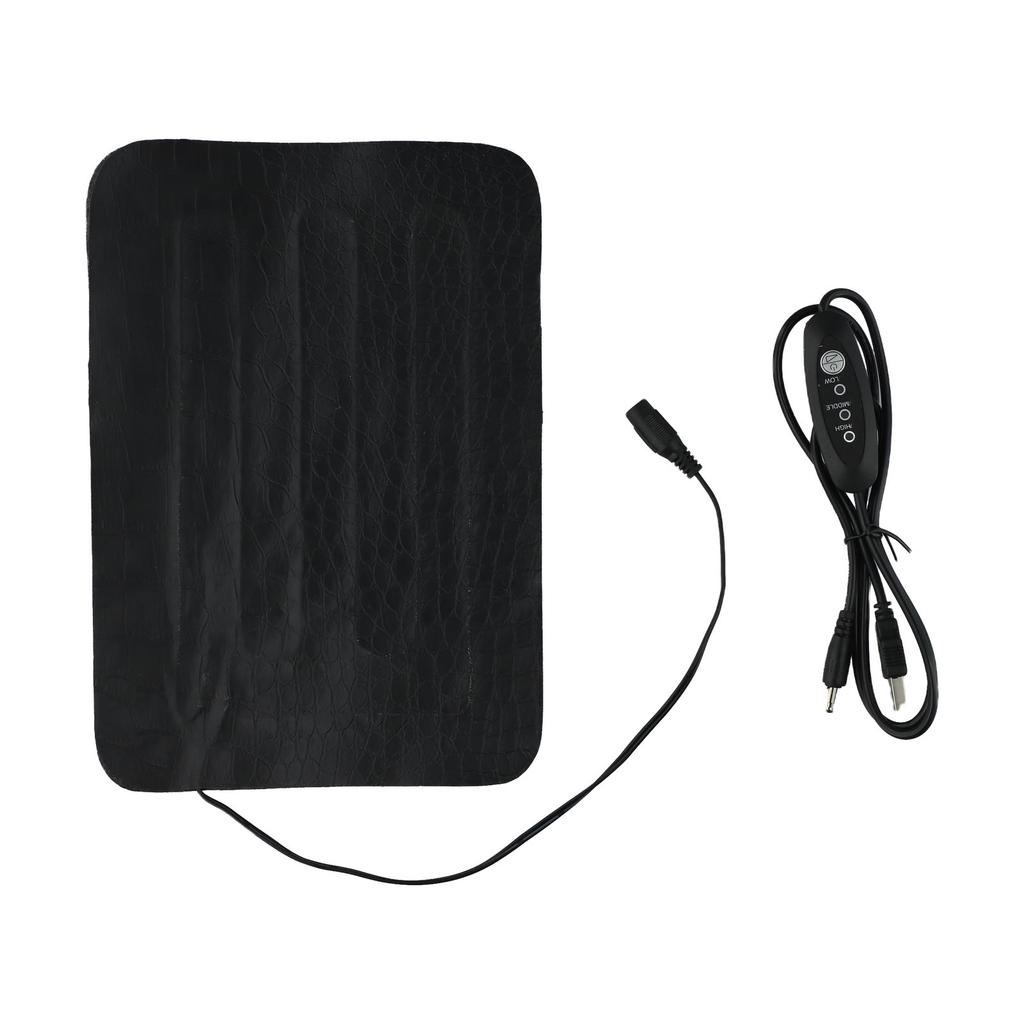 Für Zuchtbox Reptilien Heizmatte Einstellbare Temperaturmatte Innen Reptilienpflege 22x15.5cm USB Reptilien Heizmatte