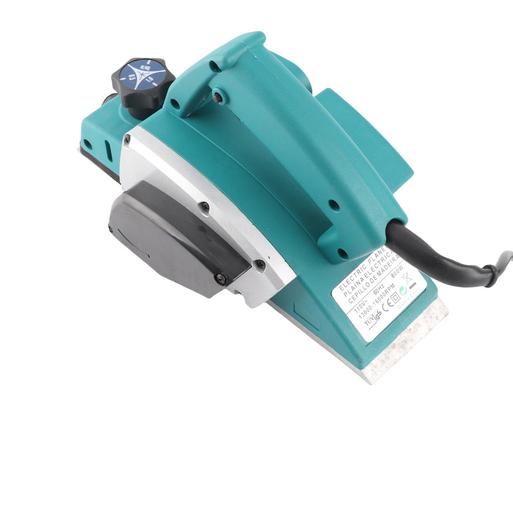 High Efficiency Portable Electric Wood Planer Hand Held Woodworking Power Tool Precise Cutting Smooth Planing for Home Furniture