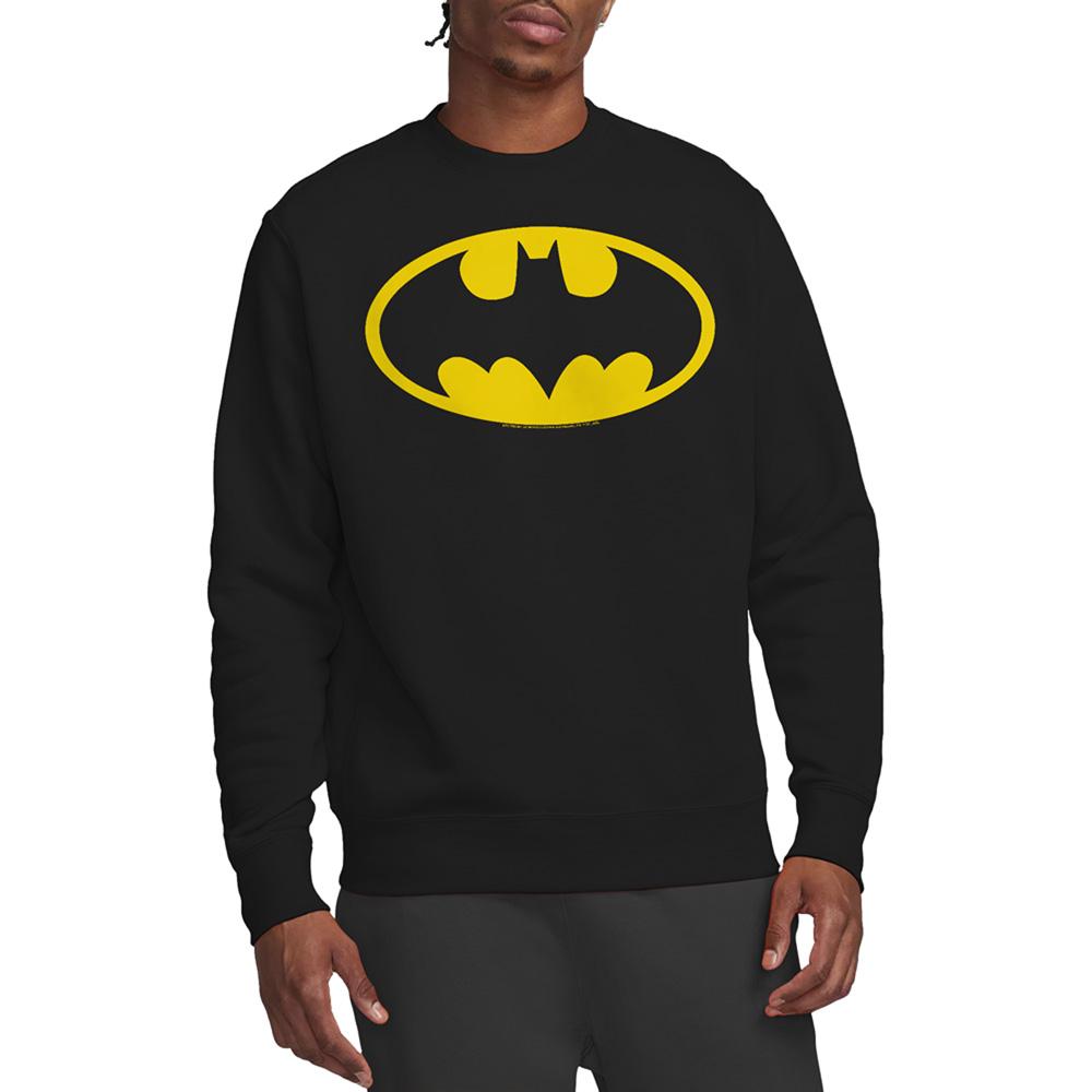 Batman Unisex Adult Logo Sweatshirt