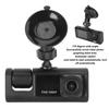 3 Lens Dash Camera Car Driving Recorder with IR Night Vision Loop Recording G Sensor Emergency Saving Dash Camera Backup Camera