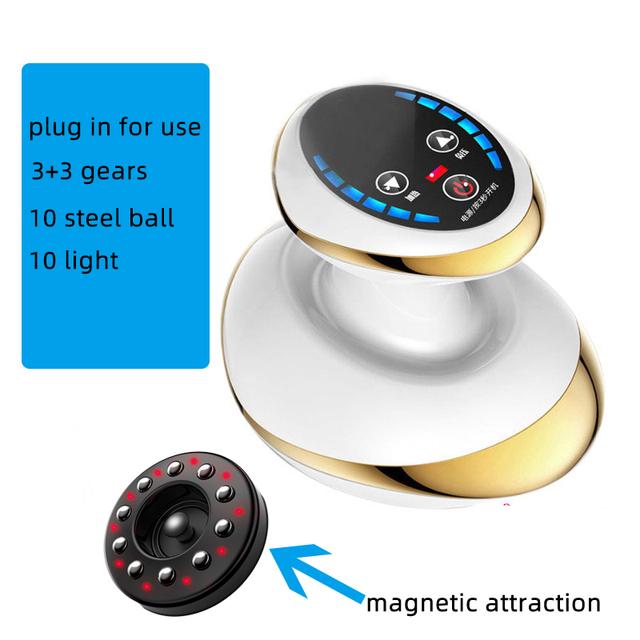 Electric Vacuum Cupping Massager Anti Cellulite Therapy Wireless Guasha Scraping Fat Burner Slimming Suction Cups