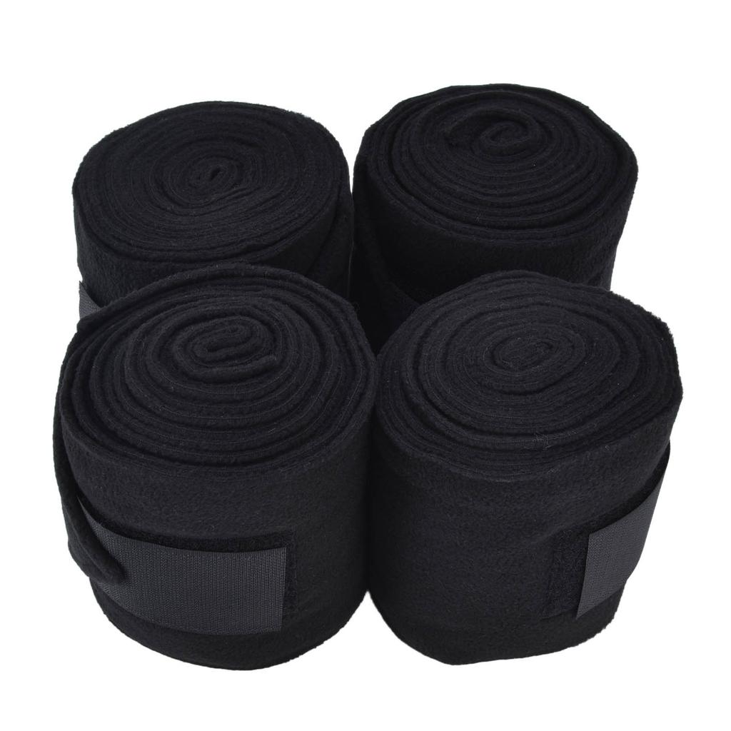 4 Stück Pferdebeinkette, selbstklebend, atmungsaktiv, verschleißfest, Tierbeinbandage für Kühe, Pferde