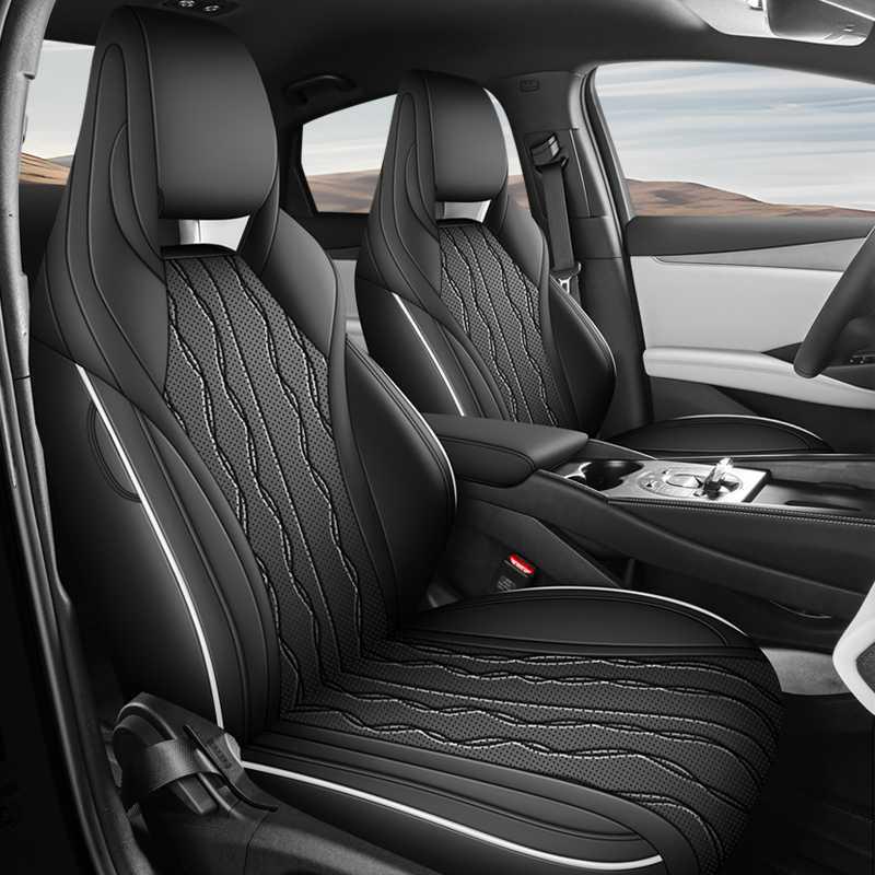 BYD Seal 06dmi Leather Car Seat Cover - Breathable, All-Season Rear Half Cover