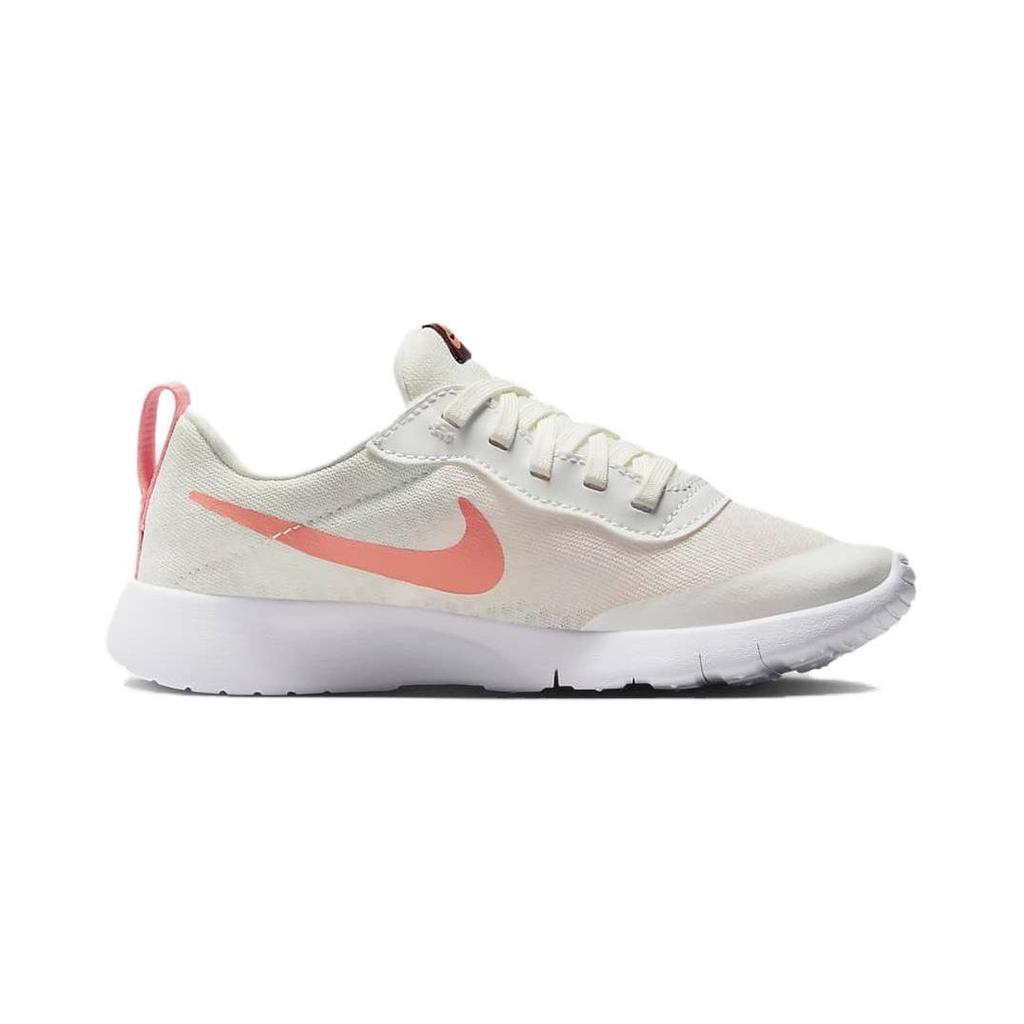 Nike Tanjun Easy On Cushioning Low Top Kids Running Shoes Kids sneaker White Orange DX9042-101