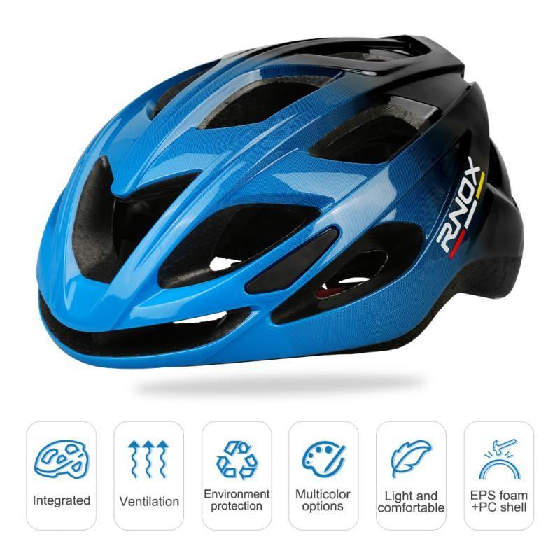 Fahrradhelm für Herren und Damen, für Straßen- und Mountainbikes, Outdoor, für Fahrräder, Skateboards, Roller, integral geformt, ultraleicht