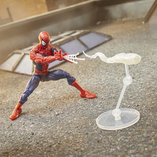 Hasbro Marvel Legends Maximum Series Spider-Man, Deluxe Spider-Man Comic Collection 15cm Action Figure, Amazing Articulation, Great Accessories G0594