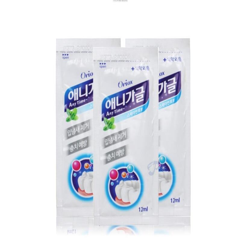 

Disposable Portable Oryx Annie Gargle Oral Cleanser 12ml 10 Count