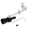 INFINAUTO Turbo Sound Exhaust Muffler Pipe Whistle Rear Tail Pipe S Carbide Chrome Manufacturer Aluminum Black 1 Set