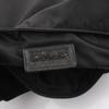 Used PRADA plastic handle Shoulder Bag Nylon Black Used Women