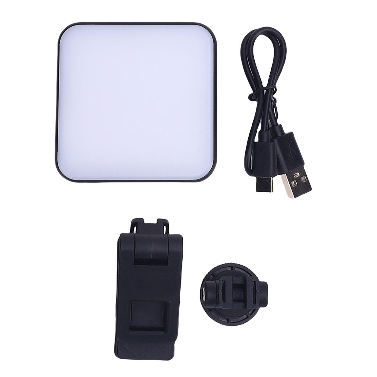 

Двухцветный видеосветильник с регулируемой яркостью, перезаряжаемый светодиодный светильник для камеры с креплением «холодный башмак» для прямой трансляции