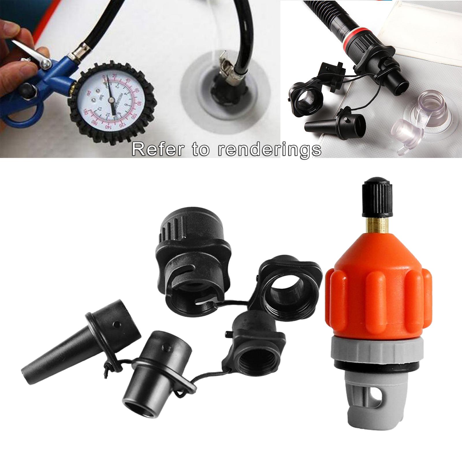 Inflatable Boat Pump Adaptor Valve Air Valve Adapter for Inflatable Bed