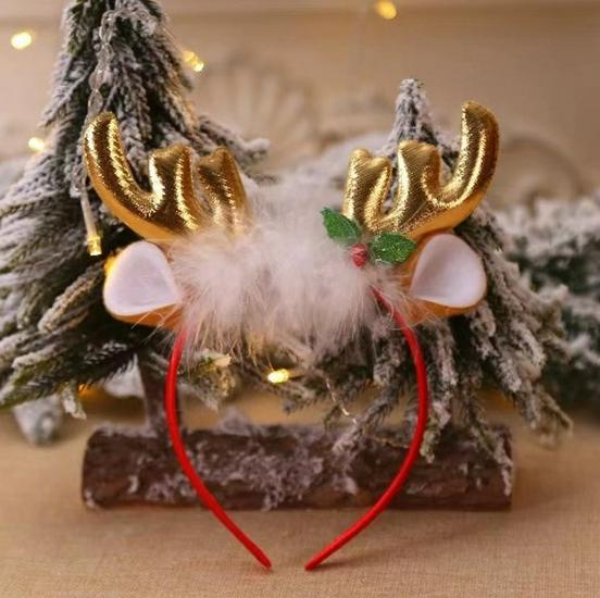 Christmas Party Decorations Children's Gift Hairband Headband Combo