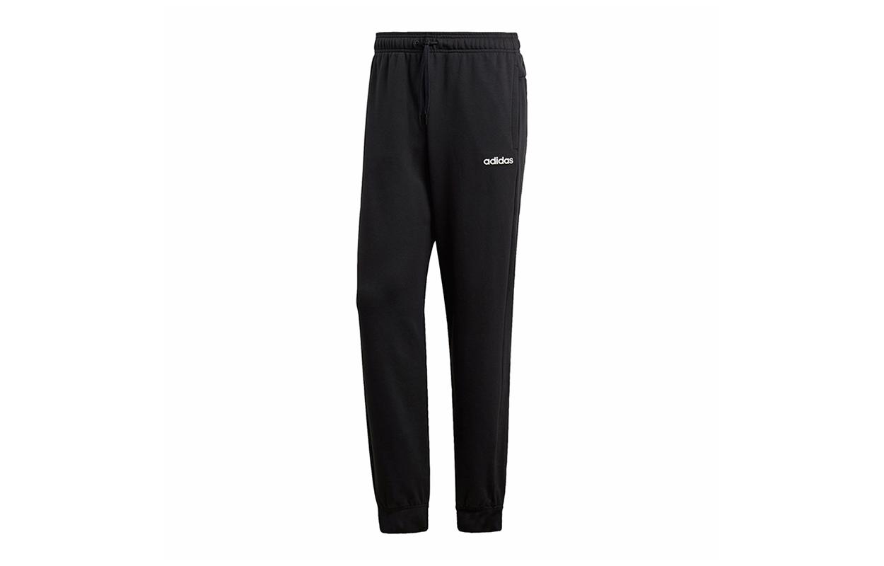 

Adidas Knitted Sweatpants Men s Black Moderate Cuffed Pants DU0371 S