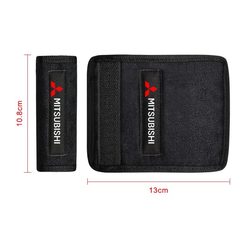 1/2 stuks Auto Deurhendel Handrem Stuurwiel Veiligheidstrek Handschoenen Voor Mitsubishi Asx Outlander Xl 3 Lancer Pajero 4 L200 EVO