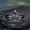 Modern Womens Flower Design Alloy Ring With Electroplated Finish For Stylish Casual Wear