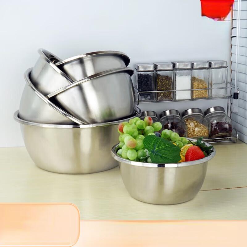 

Набор из 3 нержавеющих мисок для слива и смешивания ZISIZ