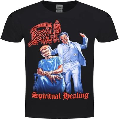 Tod Männer Spirituelle Heilung T-Shirt Groß Schwarz