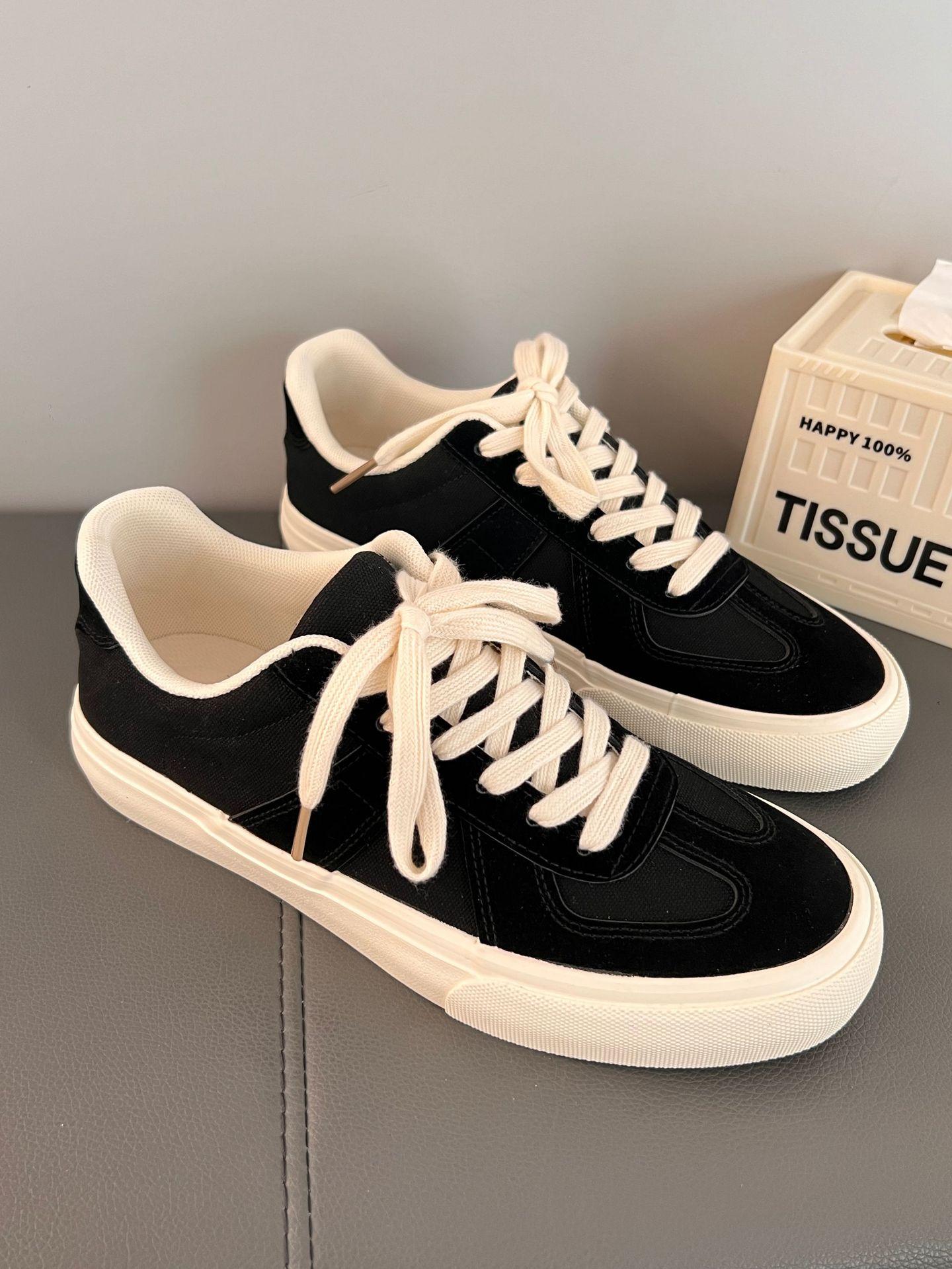 

Обувь Мужская парусиновая обувь Черная универсальная базовая мужская студенческая парусиновая обувь Повседневная спортивная обувь для моральной подготовки 39 чёрный