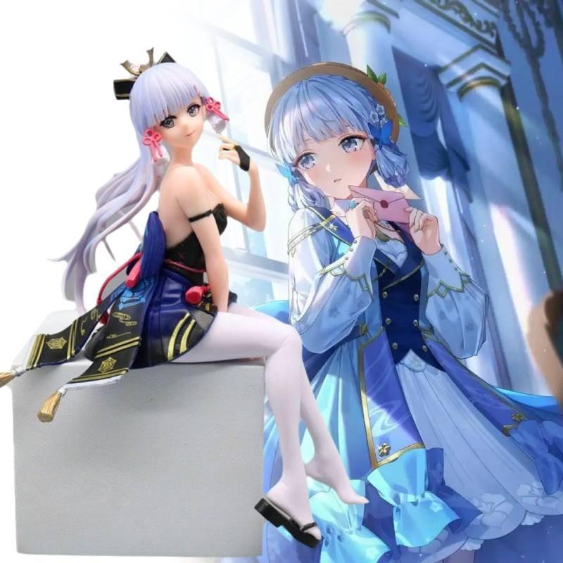 Kamisato Genshin Impact Ayaka Figurine Game Cartoon Model Toys Gifts Christmas