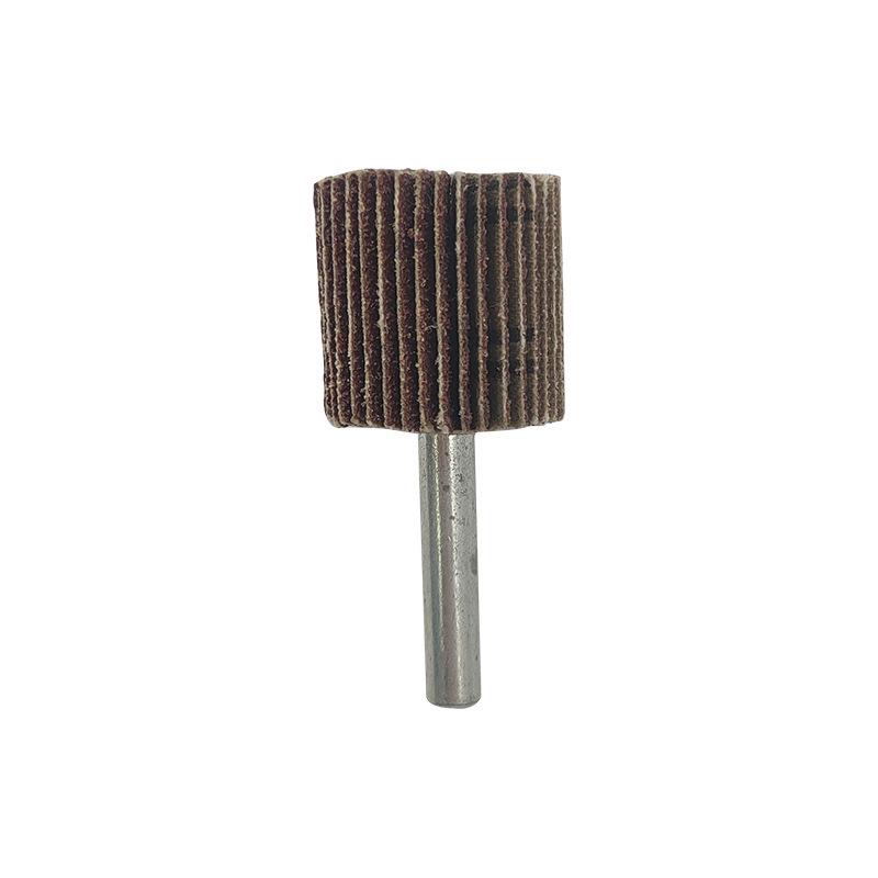 Sanding Head with Handle: Flap Wheel, Shaft Impeller, and Cylindrical Grinding Cloth