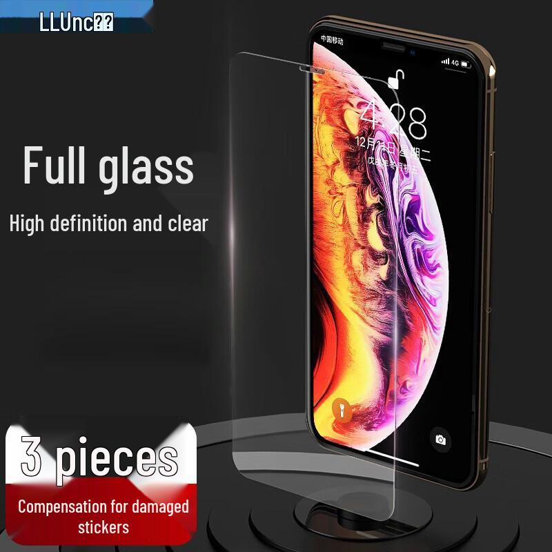 

Langke iPhone Tempered Glass Screen Protector iPhone Xs Max / 11 Pro Max