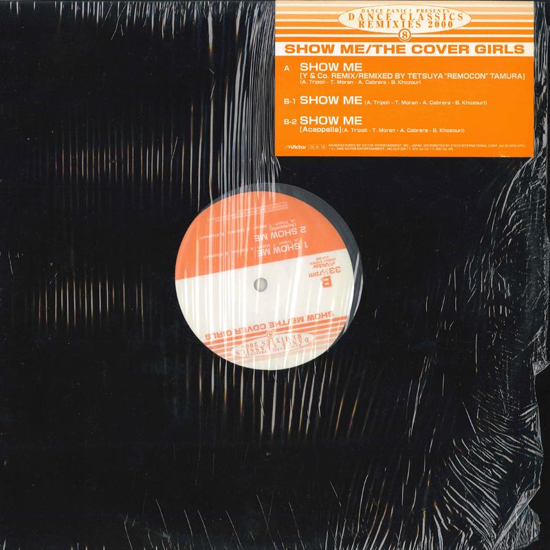 

12inch Record COVER GIRLS - Show Me CLP508 VICTOR 2000 Japan Pop Used