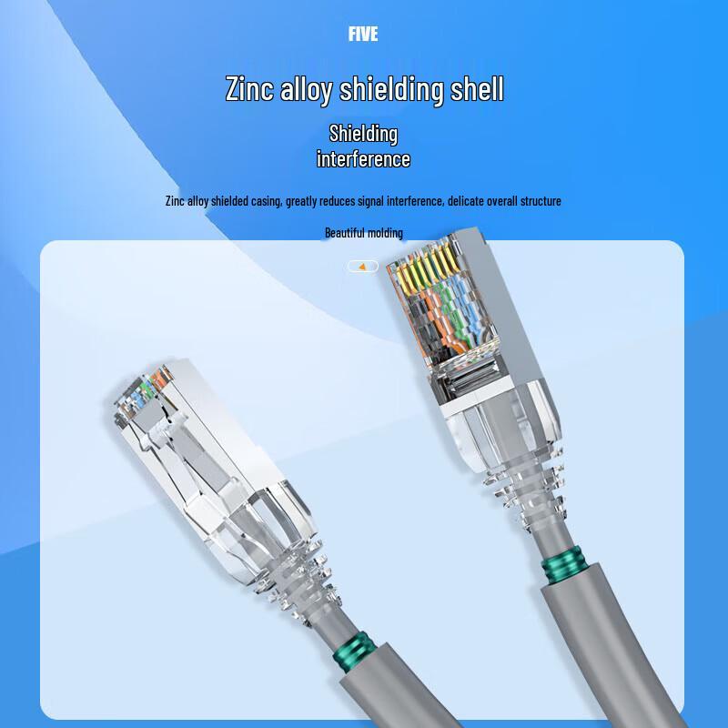 FYZ Cat5e Shielded Armored Network Cable