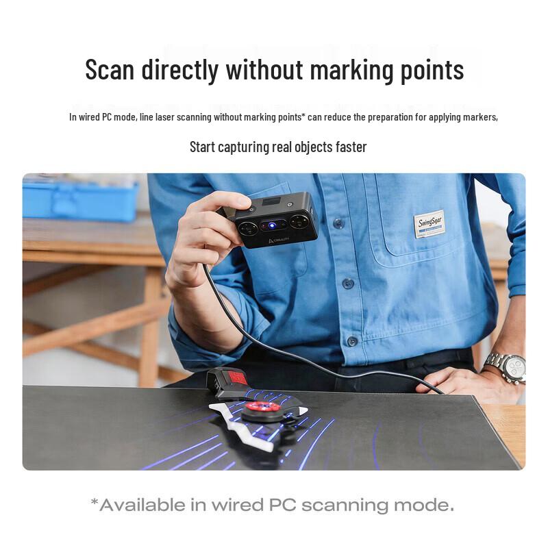 Creality Pika Portable Handheld 3D Scanner CN Plug (adapter Included)