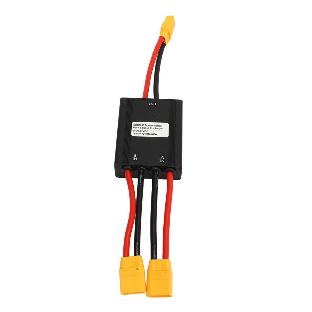 Elektrokolo, konvertor s dvojitým vybíjením baterie 20V na 72V Duální bateriový paralelní modulový adaptér
