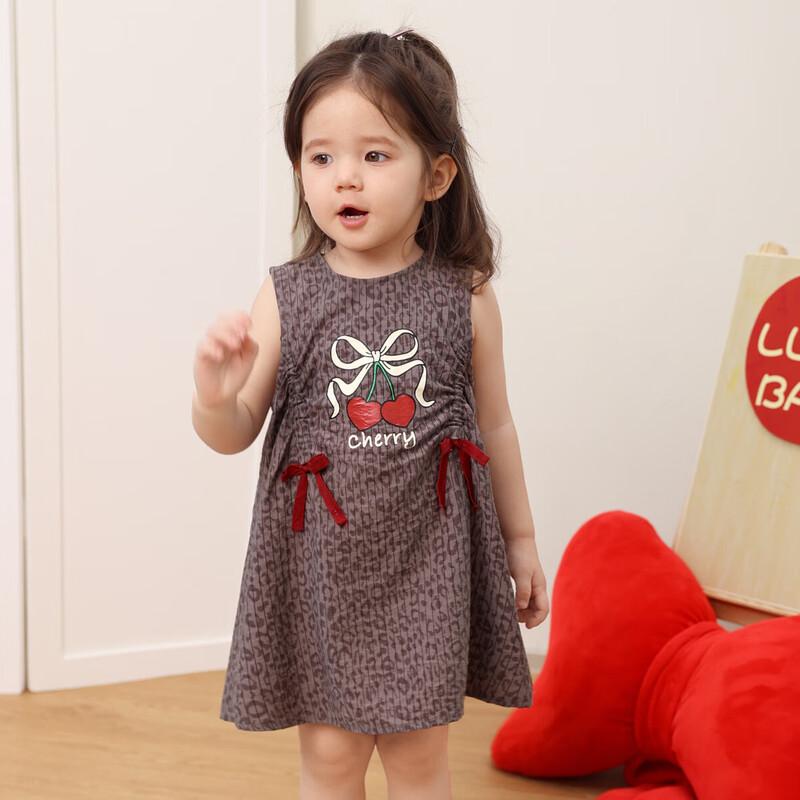 Летнее платье-майка для девочки LUSON 2025 100