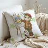 Cushion Cover  Linen  SkinFriendly Soft Decorative Case For Sofa Home Decor Healing Anime Cute YYotsubatSo Pillow cover