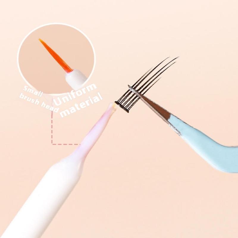 Lepidlo na prodlužování řas Dlouhotrvající Make-up Řasy Neviditelné Lepidlo na umělé řasy Voděodolné Rychleschnoucí Transparentní Lepidlo na řasy