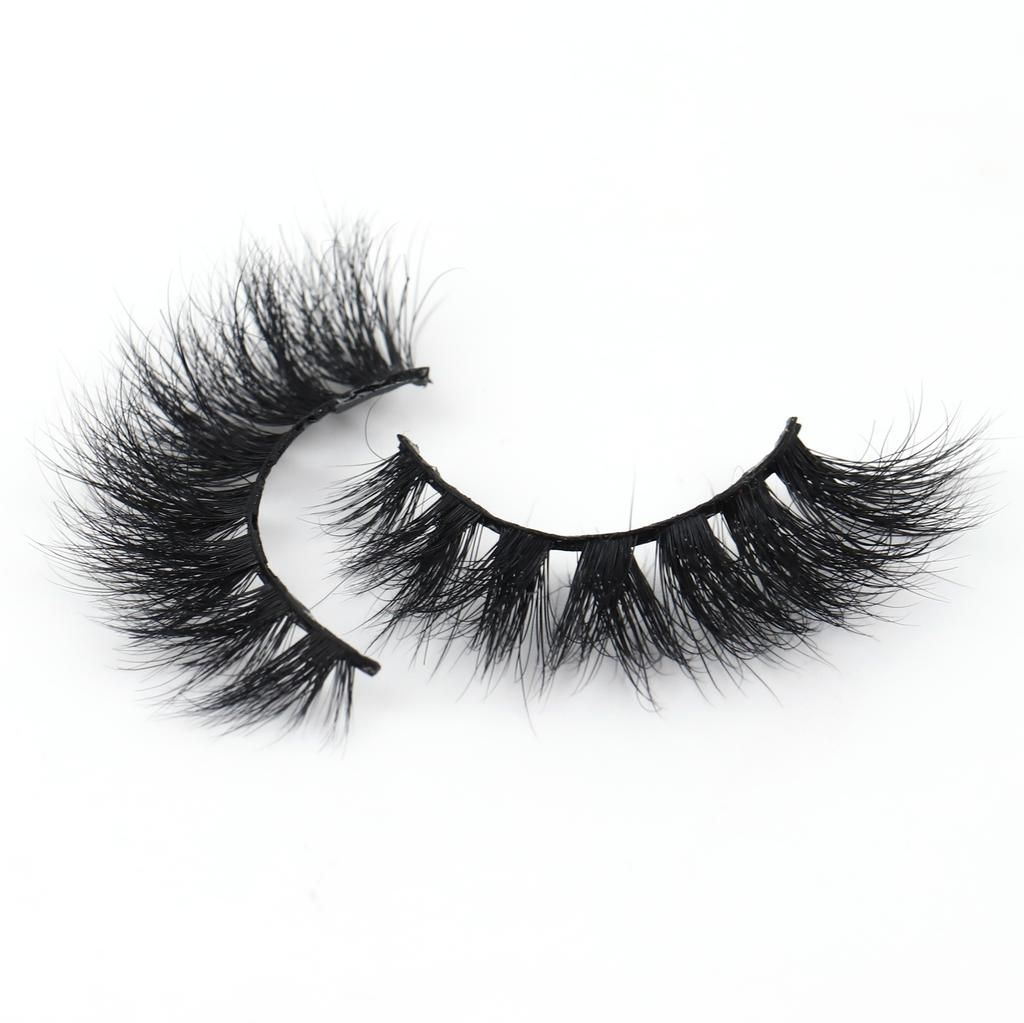 Black Cotton Band Soft Hair Cruelty Free 3d Mink Eyelashes