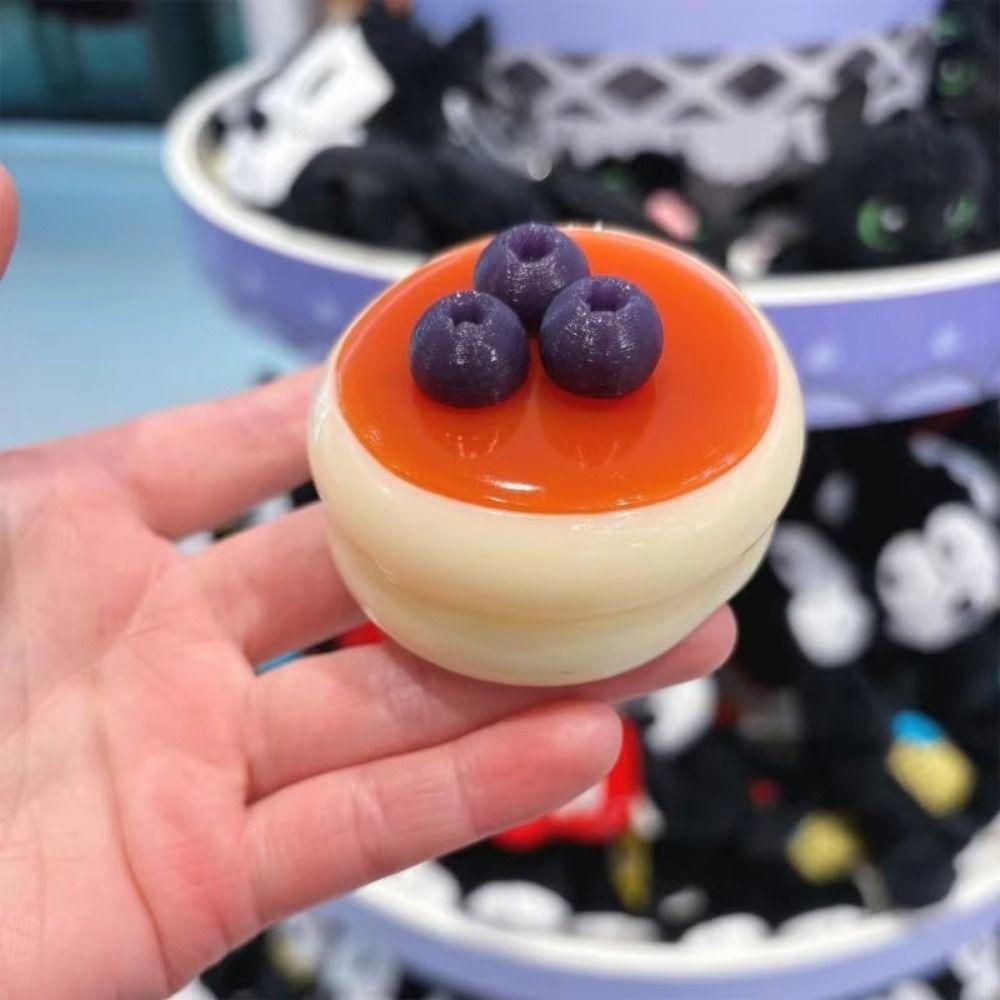 Simulation Squishy Strawberry Hand Relax Soufflé Squishy Creative Sensory Fidget Ball Kids Adults