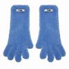 TUDE HAIRY FINGER HOLE GLOVES SKYBLUE