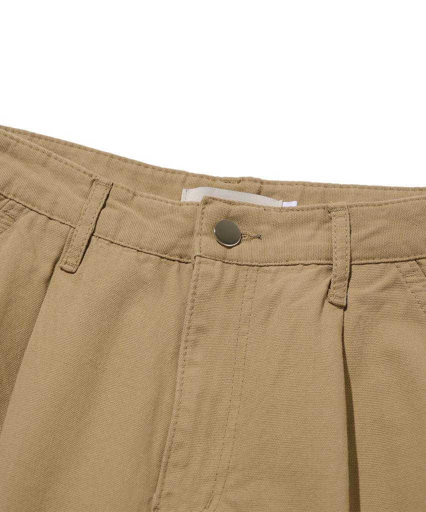 CARGOBROS FOR WOMAN Cotton Carpenter Bermuda Pants (Beige)