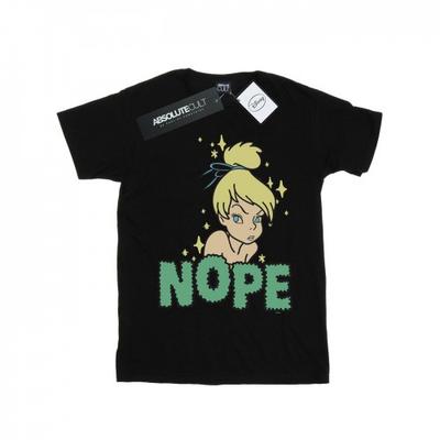 Womens/Ladies Tinker Bell Nope Cotton Boyfriend T-Shirt