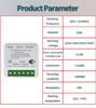 Tuya Smart WiFi 20A SwitchRF433MHz Wireless Remote Control Light Switch 1/2/3 Gang Wall Panel Voice Control Alexa Google Home