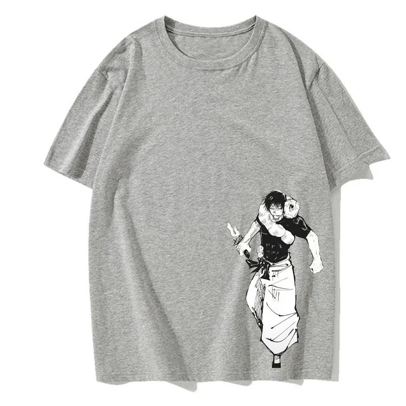 Bărbați de vară dimensiune europeană mânecă scurtă anime imprimare stradă îmbrăcăminte retro spălat tricou bărbați Harajuku model imprimare