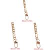 Catena Borsa Tracolla con Fibbie Moda Catena Piatta Tracolla a Tracolla Cinghie di Ricambio 40-120cm Accessori Borsa