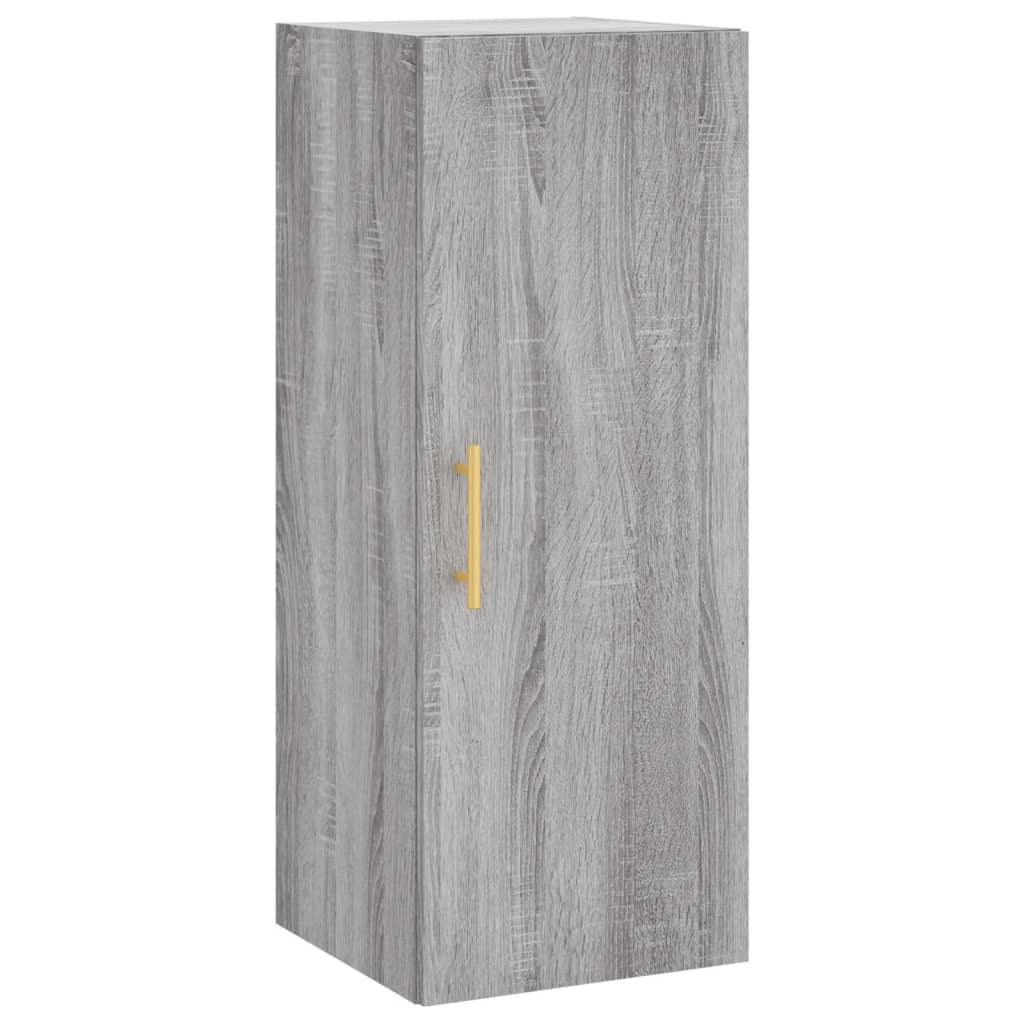 Highboard Gray Sonoma 34.5 x 34 x 180 cm Particleboard