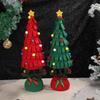 Artificial Christmas Tree Ornaments With Base Tabletop Christmas Tree for Holiday Party Home Farmhouse Decoration