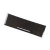Real Carbon Fiber Car Styling Center Control Panel Box Cover Trim For VW Touareg 2011 2012 2013 2014 2015 2016 2017