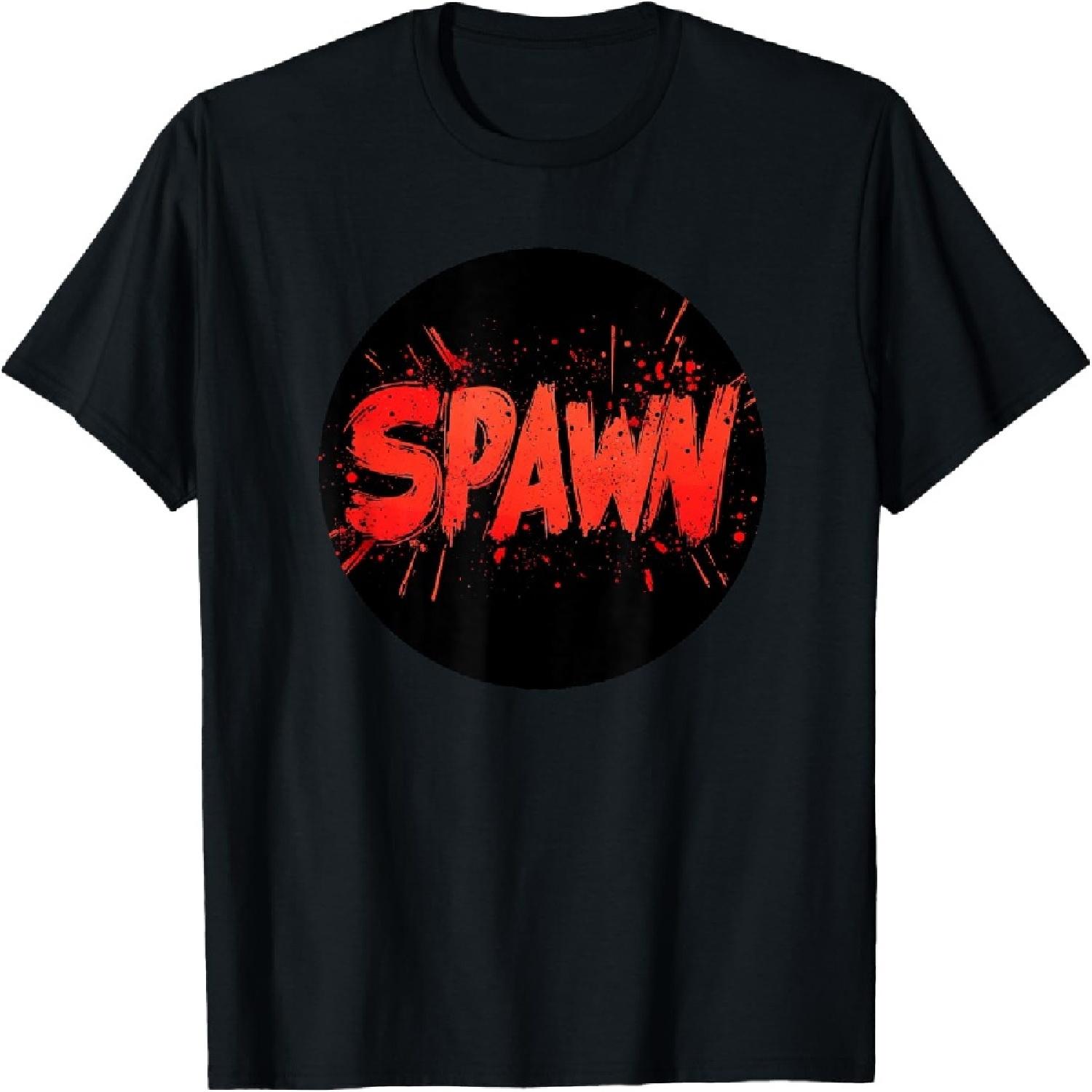 Unstoppable Energy with this Cool Spawn Statement T-Shirt S