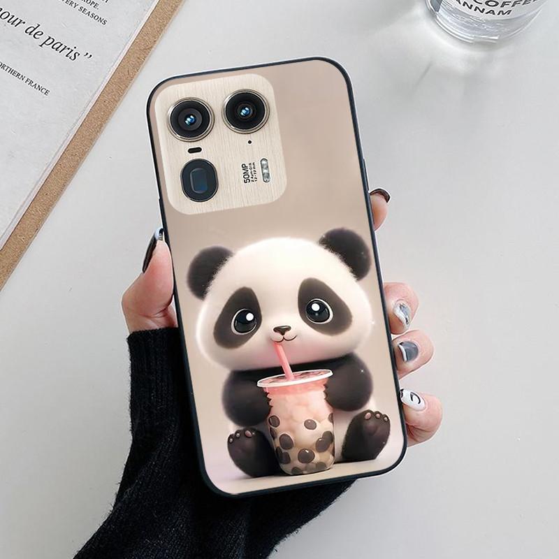 

For Motorola Edge 50 Ultra Case Lovely Cartoon Flower Soft Silicone Phone Cover For Moto Edge 50 Fusion Edge50 Pro Funda Coque Edge 50 Pro