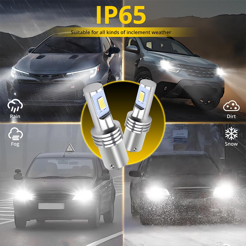 Signallampa 1156 Ba15s P21w Bau15s Py21w LED-lampor CSP 3570 SMD 1157 Bay15d P21/5w Bil Blinkers Bromslampa DC 12v