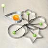 1PC Mold Anti Scalding Stainless Steel Cute Irregular Shape Originality DIY Fried Egg Baking Products