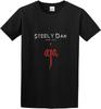 Men's Round Neck T Shirt Steely Dan Classic Style Black
