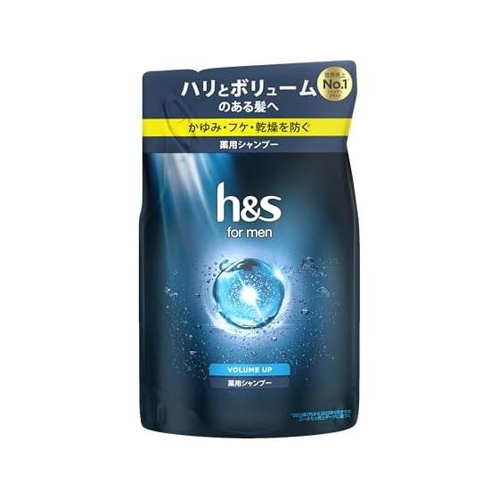 h&s for men shampoo 300mL refill volume up h&s for men