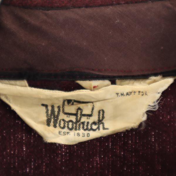 Woolrich 60s 70s Vintage White Tag Long Sleeve Shirt L Brown Men's Used